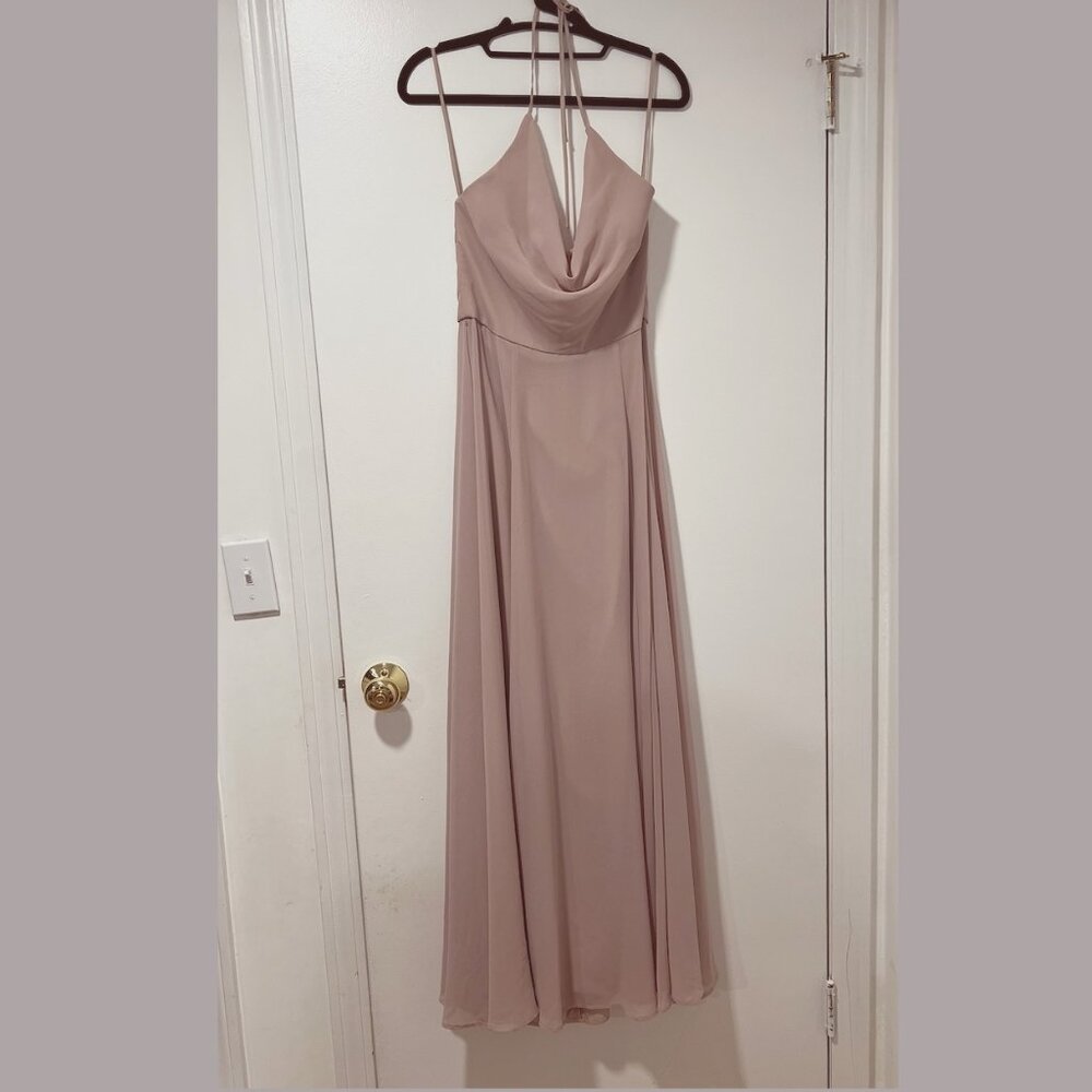 Bella Bridemaids Nouvelle Amsale Bridesmaid Dress Alyssa MSRP $270 Worn Once